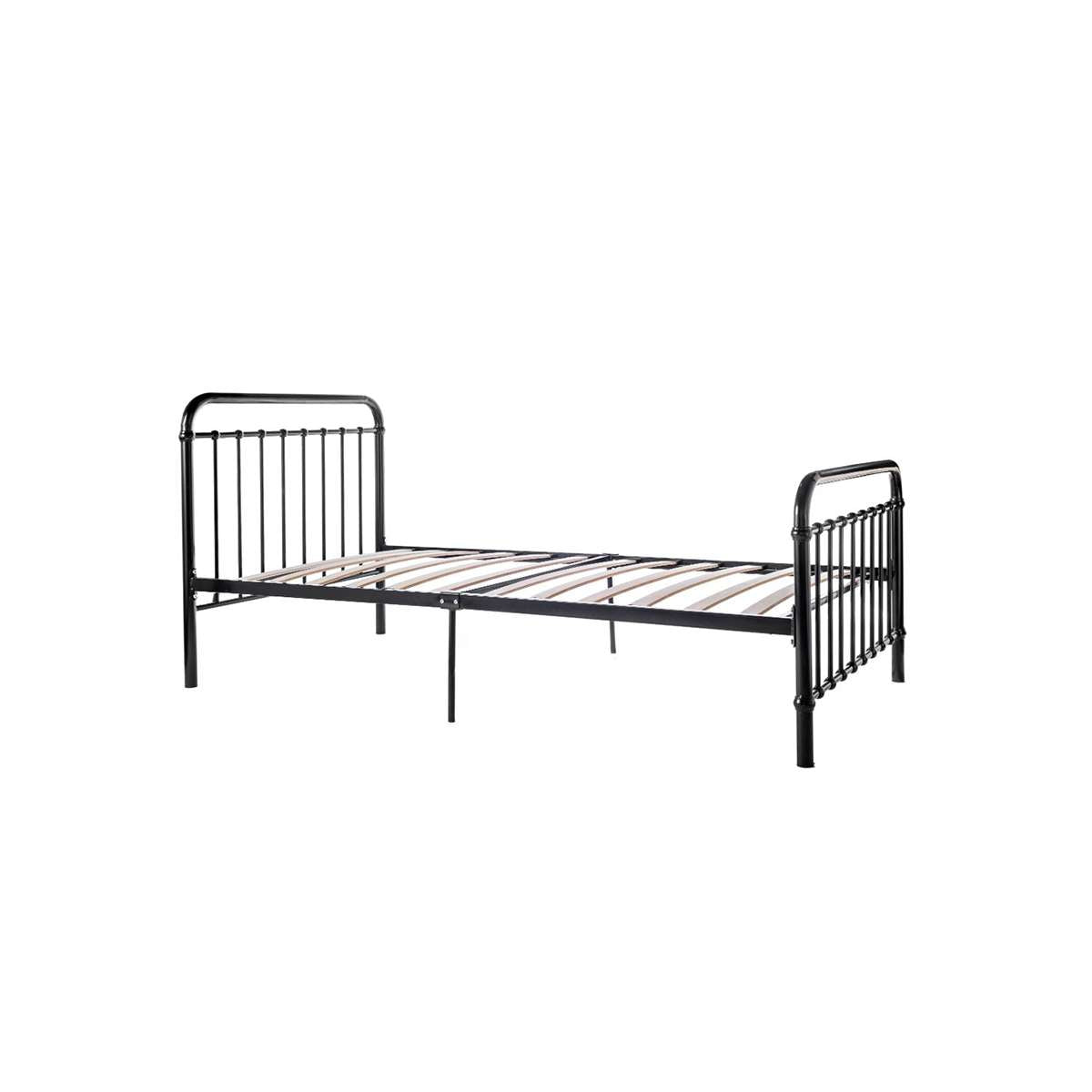 Sonata Bed - King Single - Black