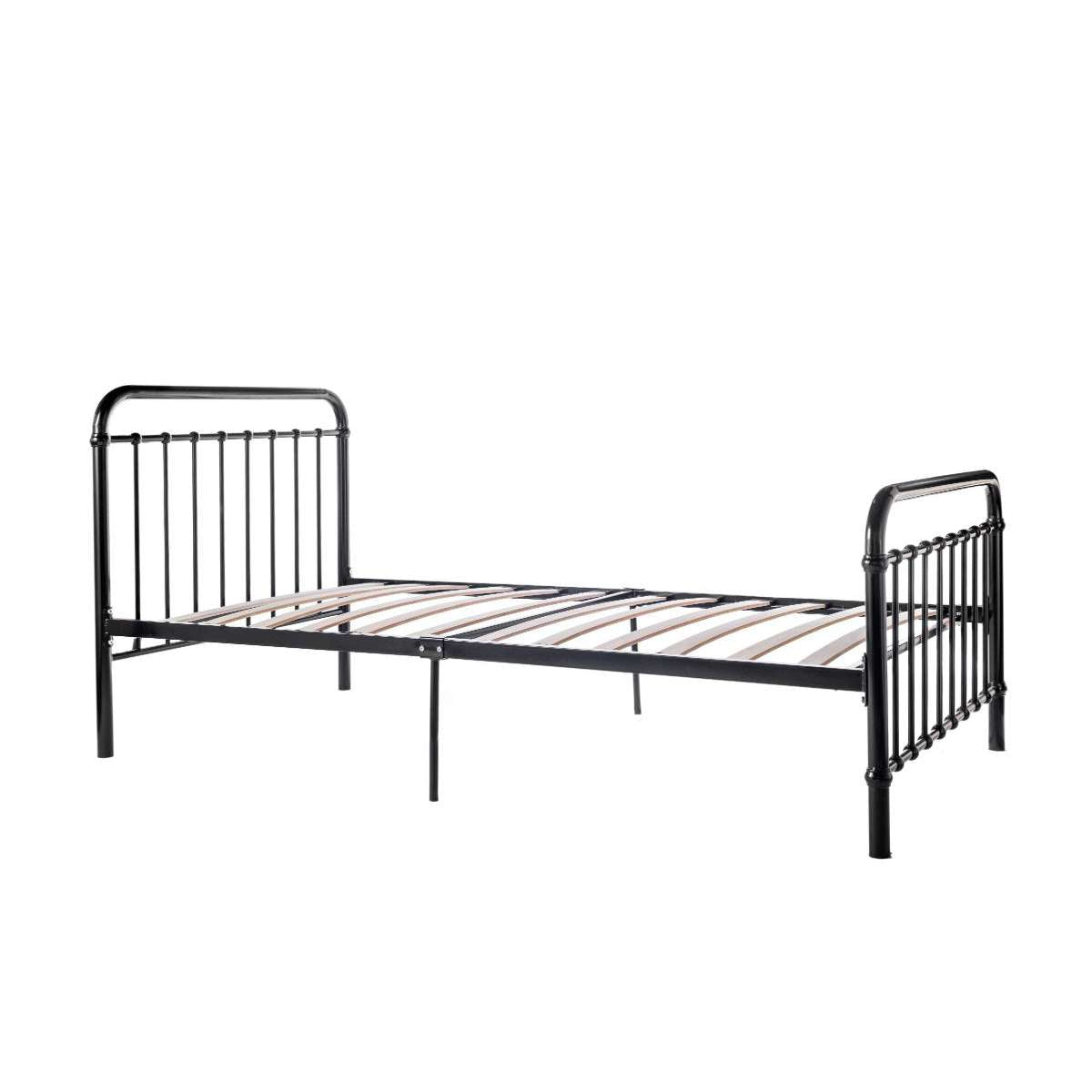 Sonata Bed - King Single - Black