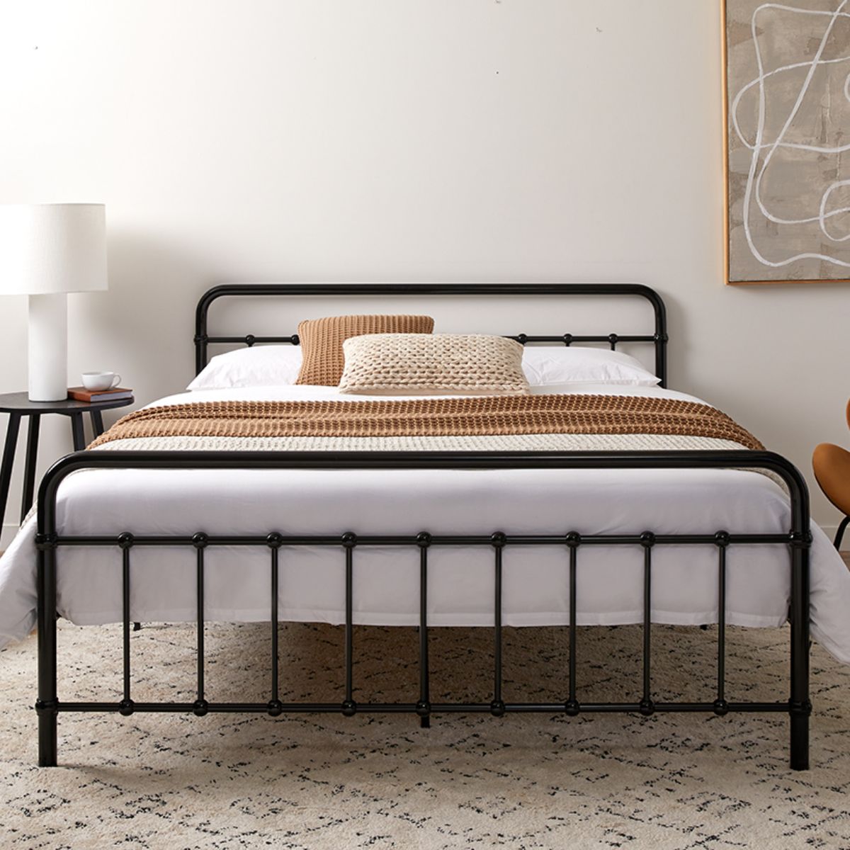 Sonata Queen Bed - Black