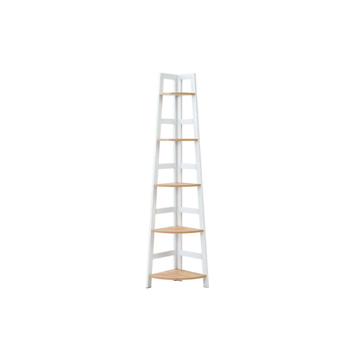 Porto Corner Shelves - White