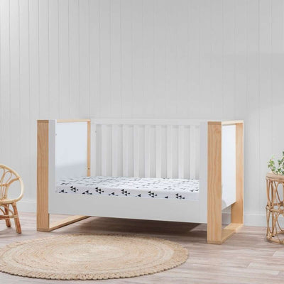 Boston Cot Toddler Bed Conversion - White