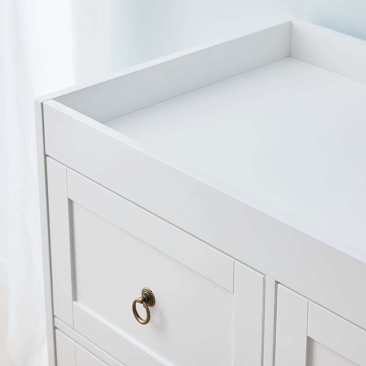 Hamptons Change Table - White