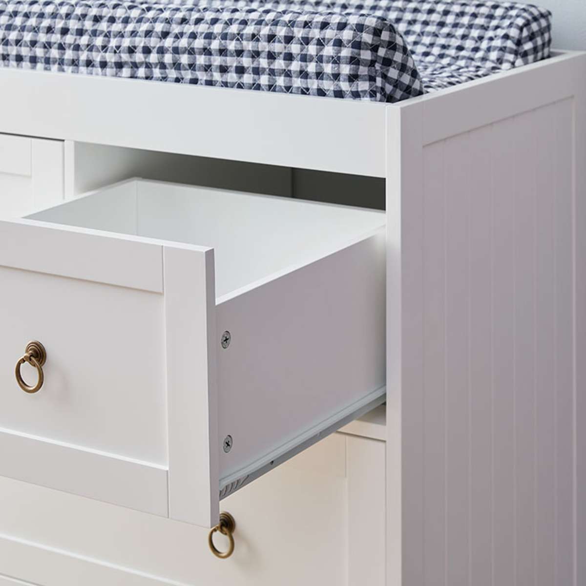 Hamptons Change Table - White