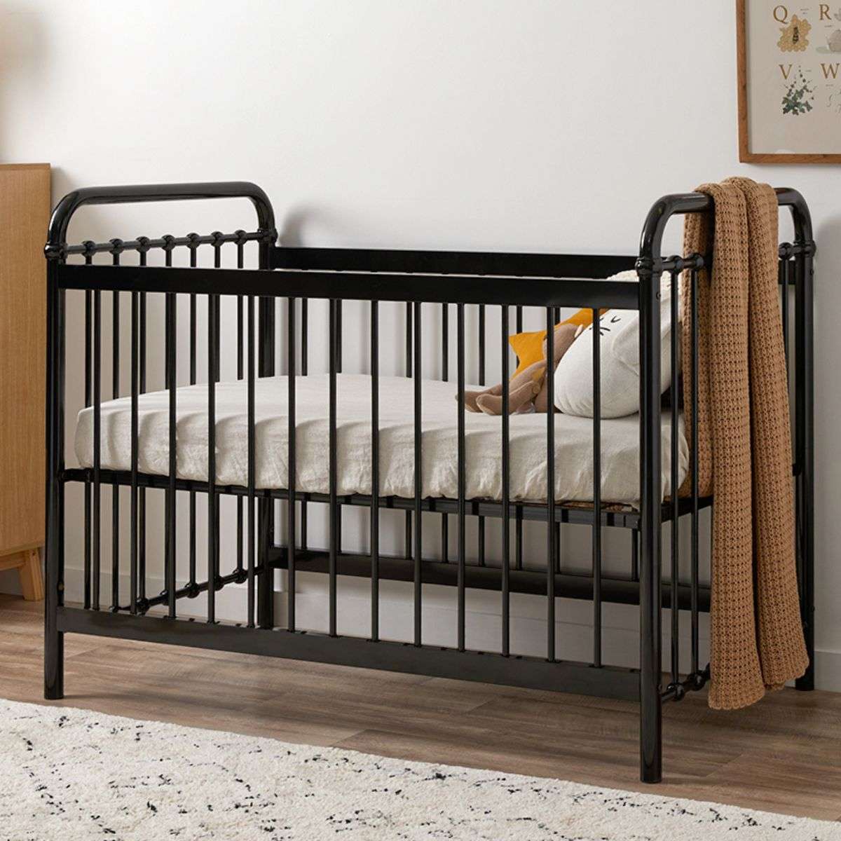 Sonata Black 3-in-1 Cot Conversion Bundle