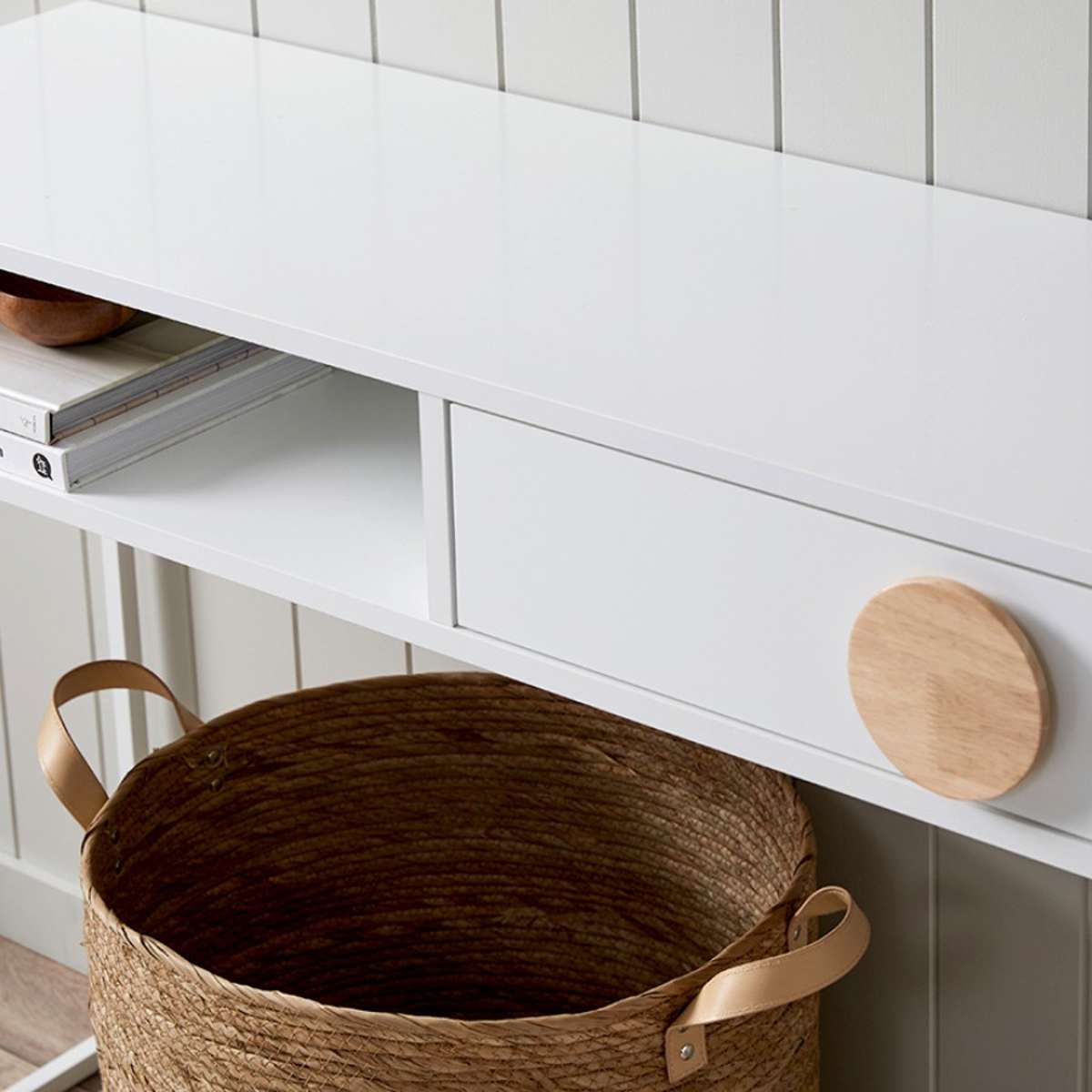 Eclipse Console Table  - White