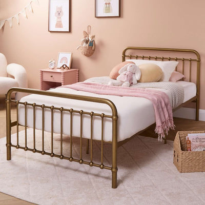 Sonata Bed - King Single - Bronze