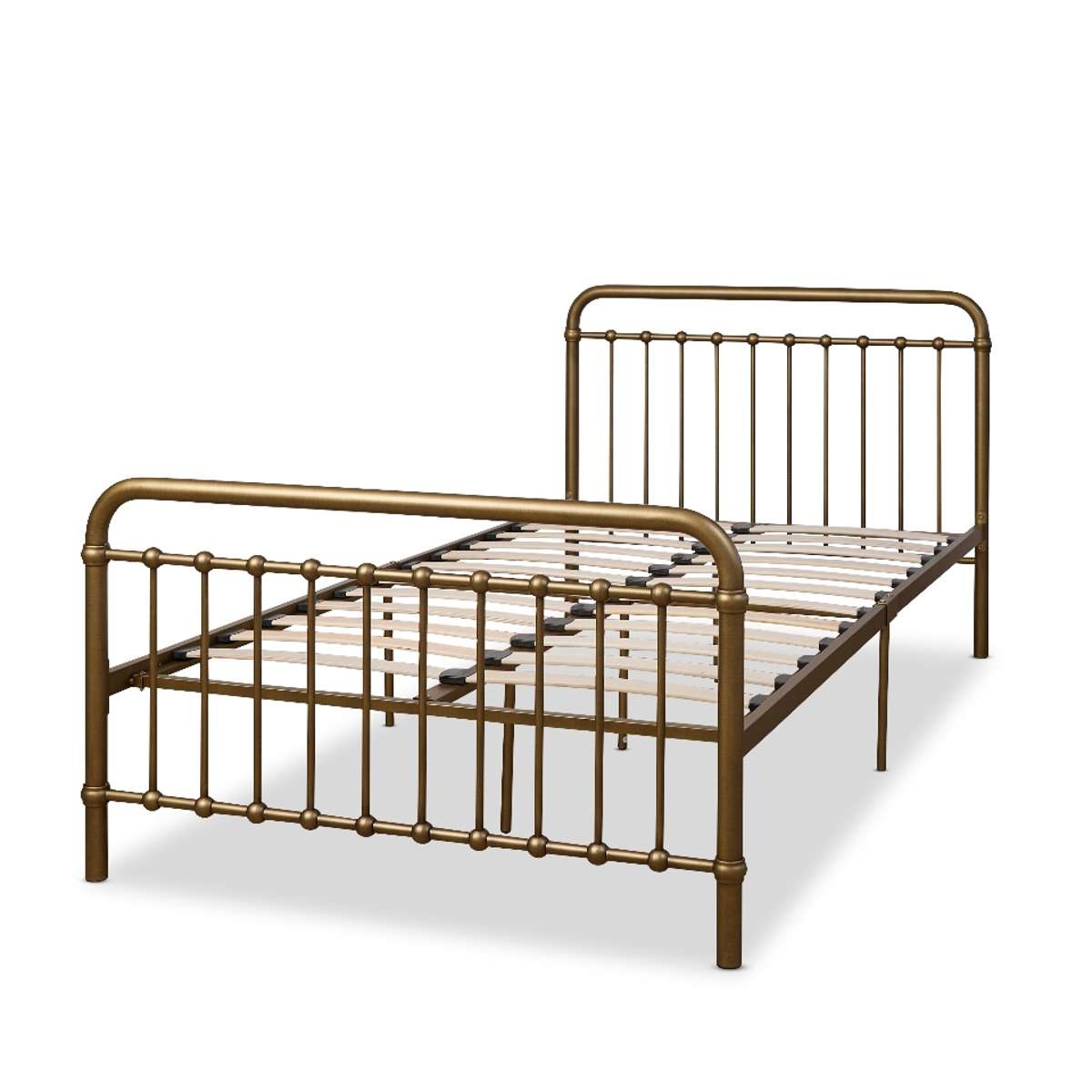 Sonata Bed - King Single - Bronze