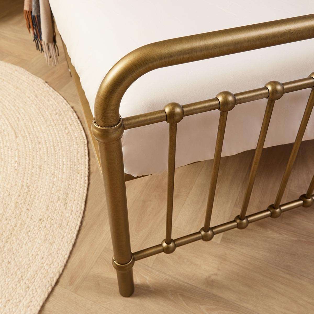Sonata Bed - King Single - Bronze