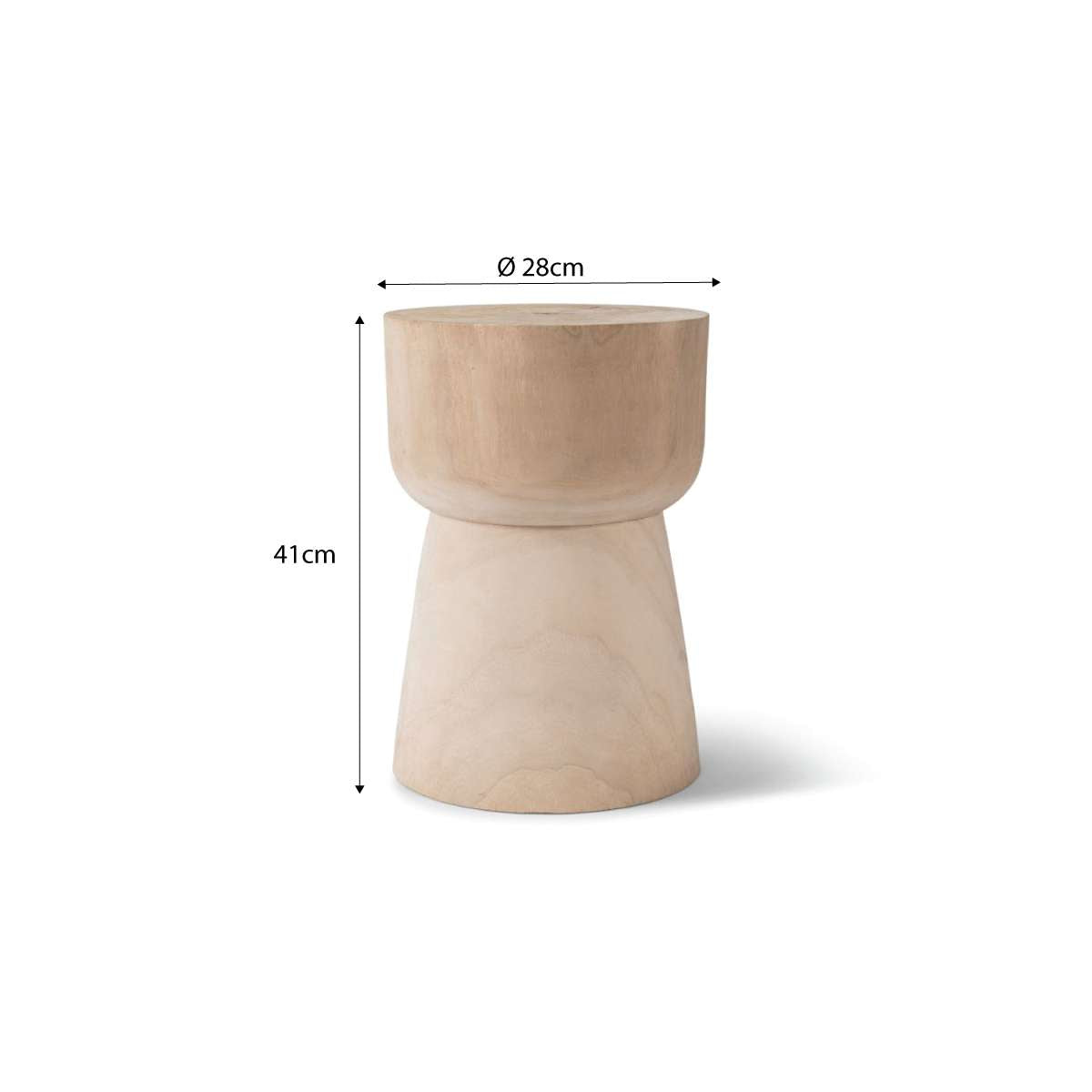 Frederick Wooden Side Table