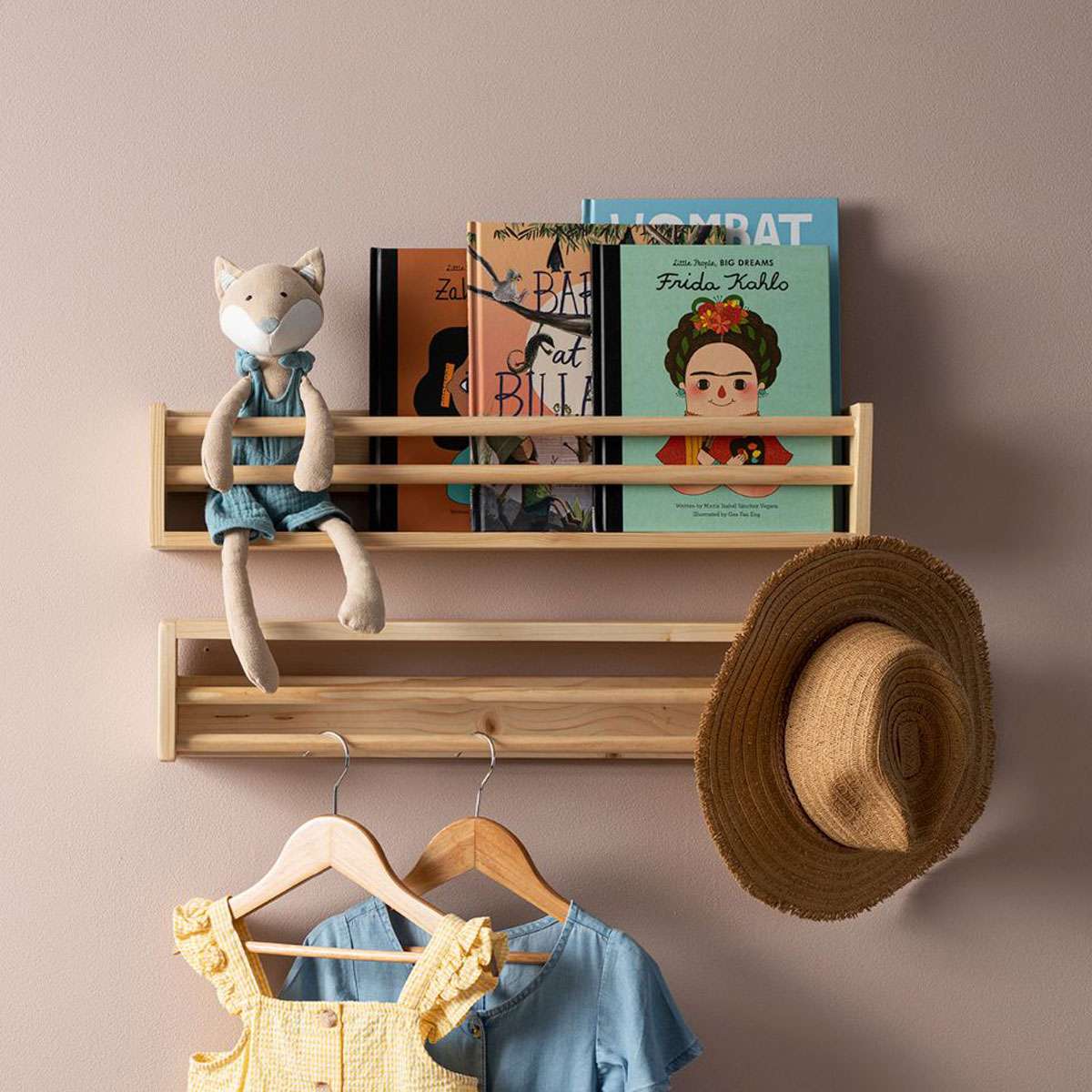 Nicho Wall Shelf - Natural