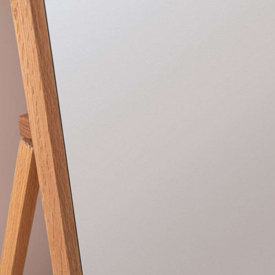 Lena Full Length Arch Oak Mirror