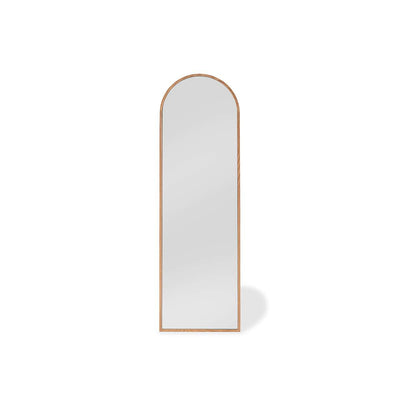 Lena Full Length Arch Oak Mirror
