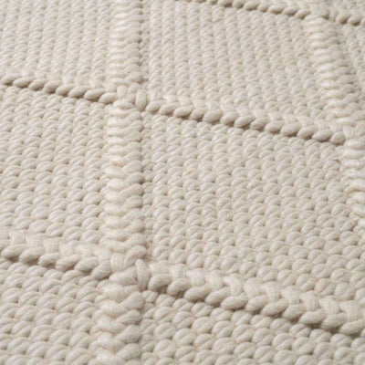 Hannah Diamond Wool Blend Floor Rug - Round