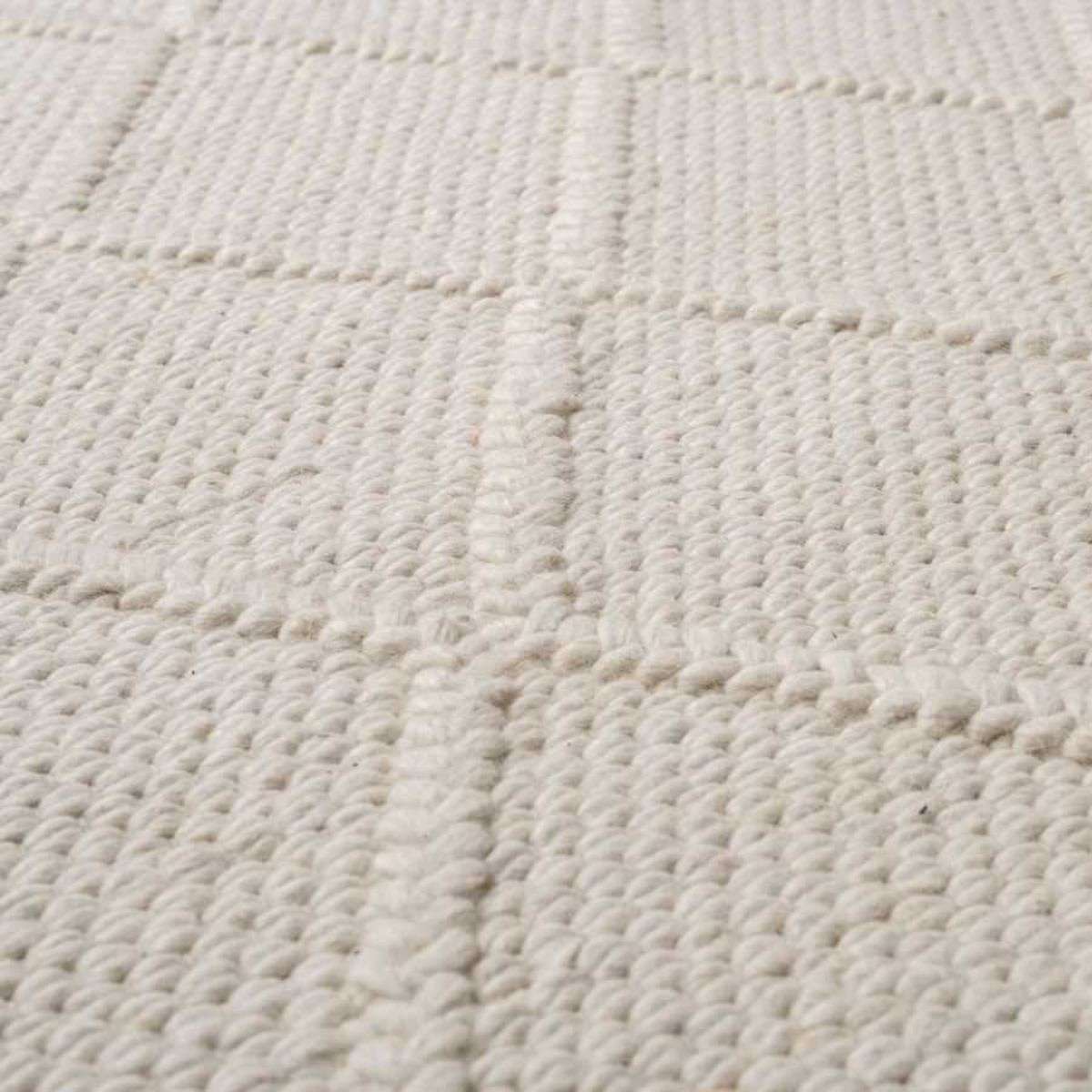Hannah Diamond Wool Blend Floor Rug - Rectangle Large