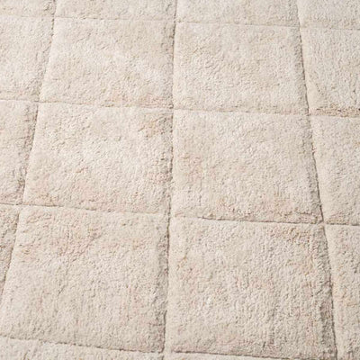 Rea Diamond Floor Rug - Large - Cream