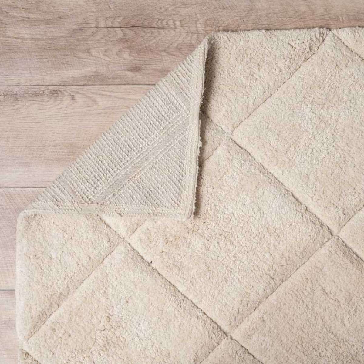 Rea Diamond Floor Rug - Extra Large - Cream