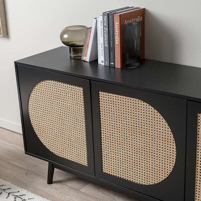 Claremont Buffet - Black