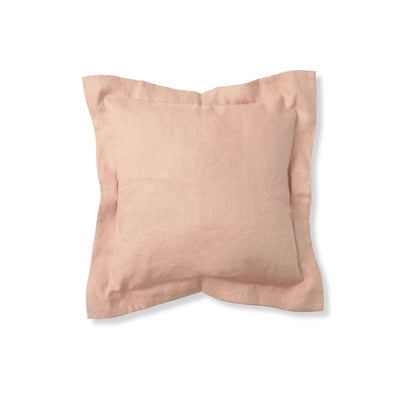 Mocka Linen Cushion - Coral Sand