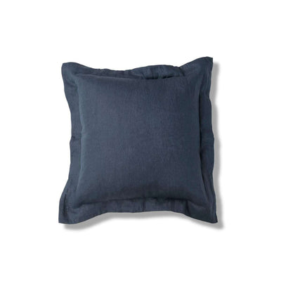 Mocka Linen Cushion - Navy Blue