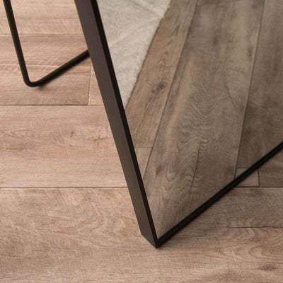 Jackson Metal Arch Full Length Freestanding Mirror - Black