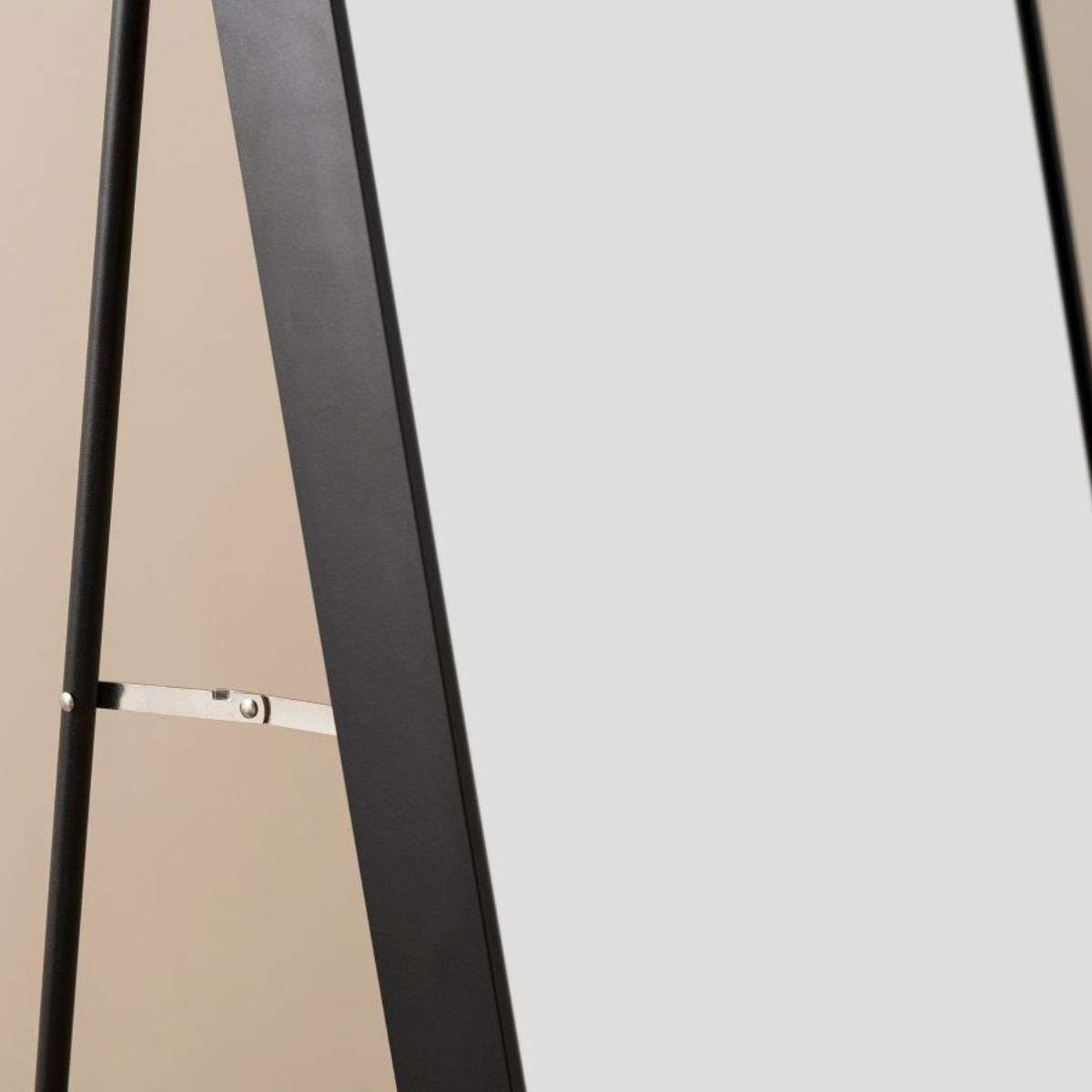 Jackson Metal Arch Full Length Freestanding Mirror - Black