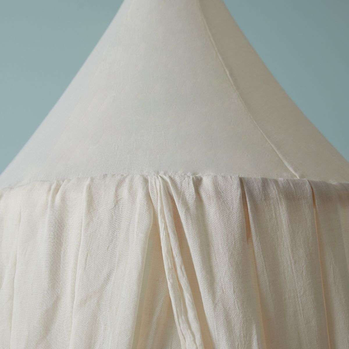 Mocka Linen Look Canopy - Oatmeal