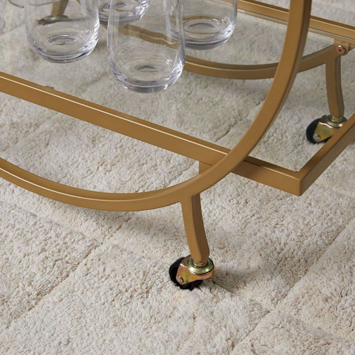 Alice Bar Cart - Bronze