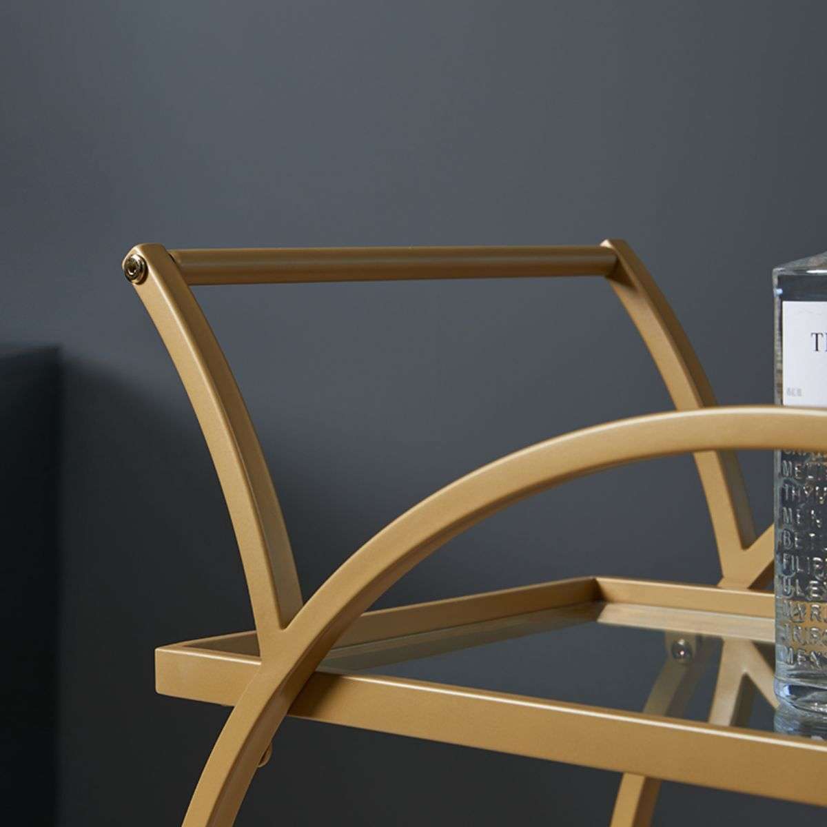 Alice Bar Cart - Bronze