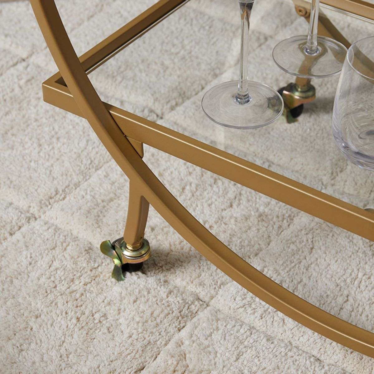 Alice Bar Cart - Bronze