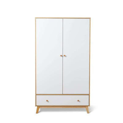Aspen Wardrobe - White/Natural