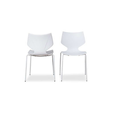 Pia Dining Chair - Set of 2 - White