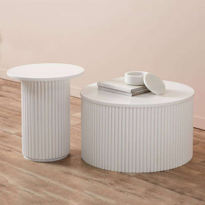 Eve Side Table - White