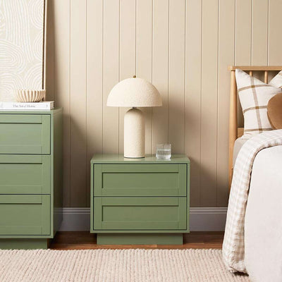 Eros Bedside Table - Sage Green Bundle