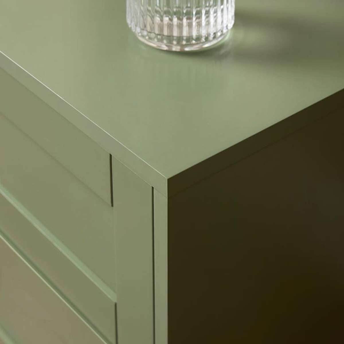 Eros Bedside Table - Sage Green