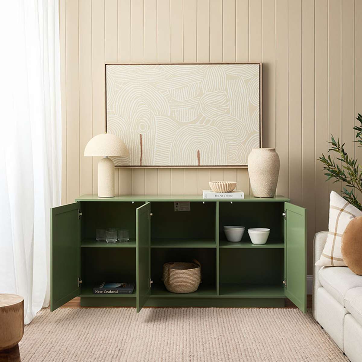 Eros Buffet - Sage Green