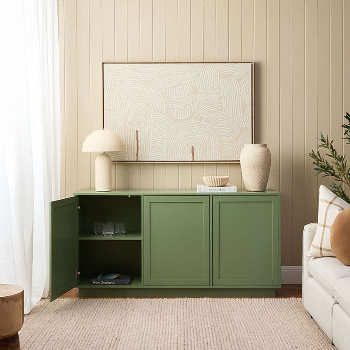 Eros Buffet - Sage Green