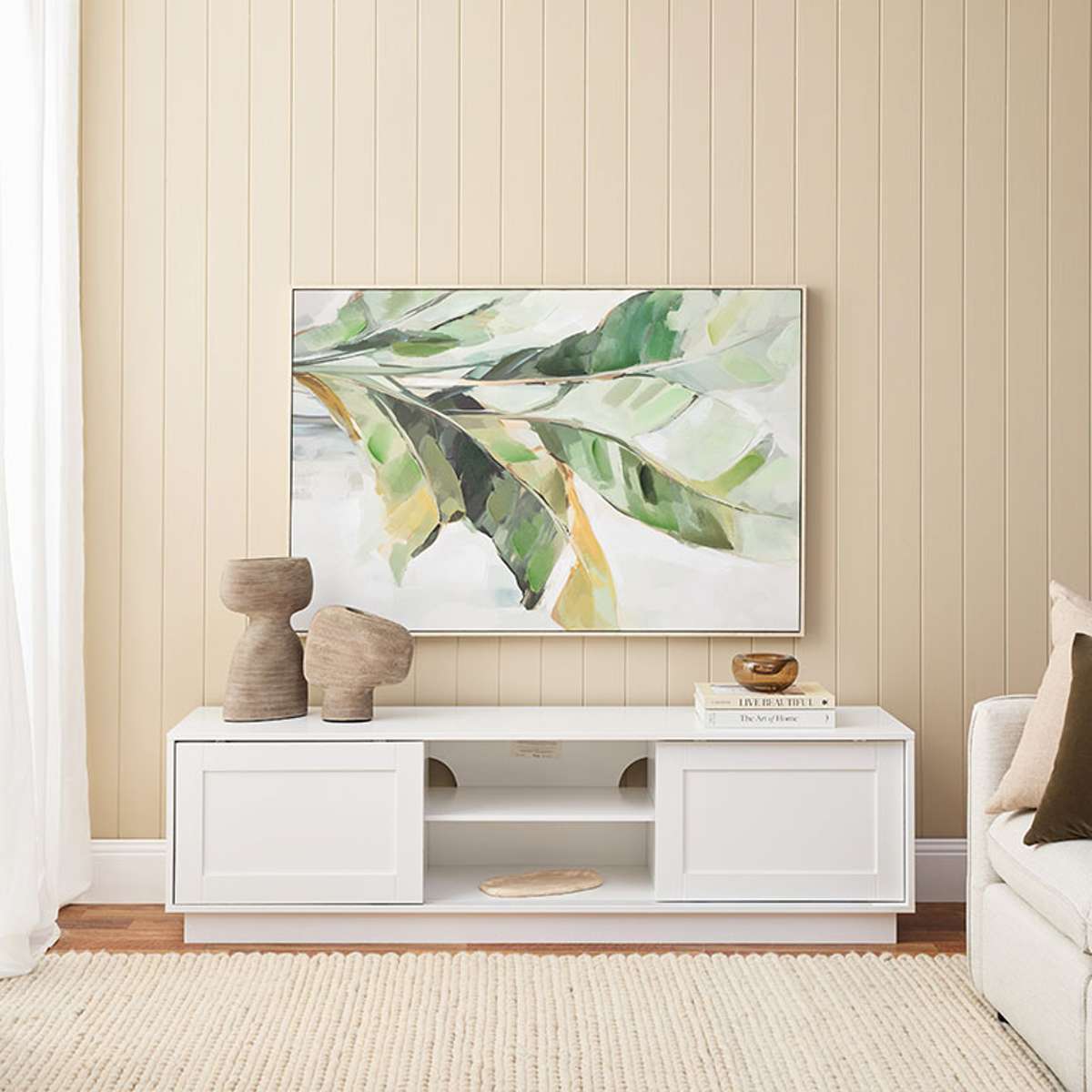 Eros Entertainment Unit - White