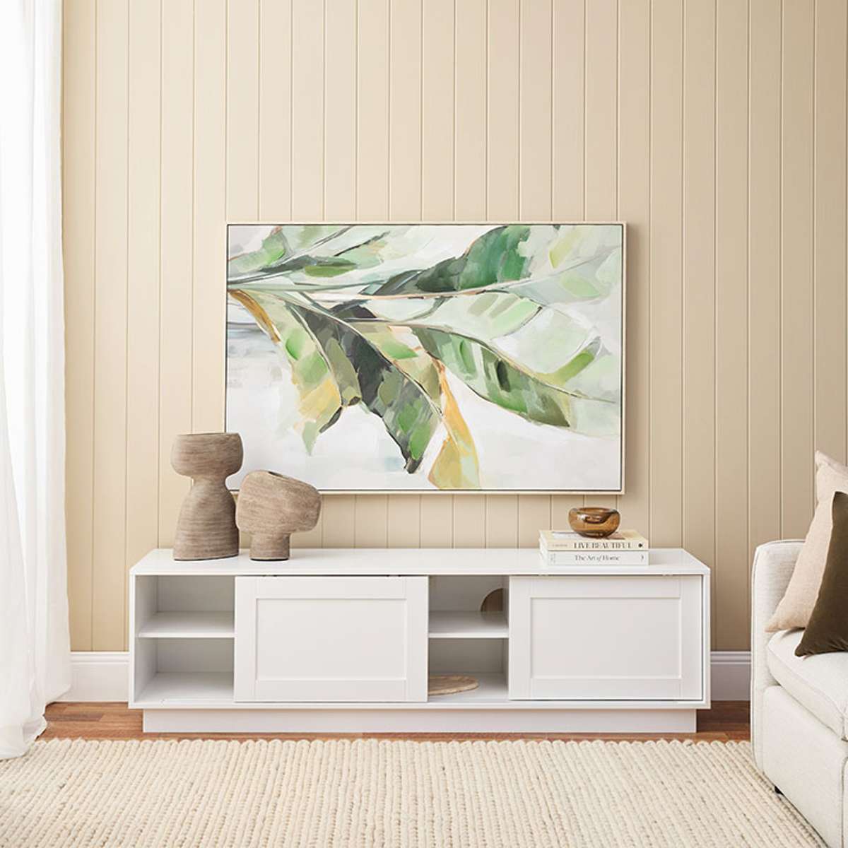 Eros Entertainment Unit - White