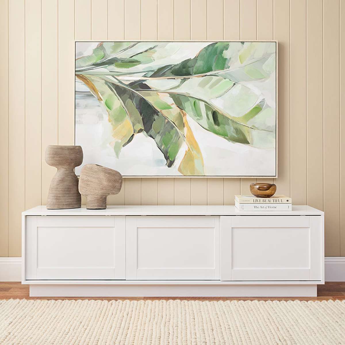 Eros Entertainment Unit - White