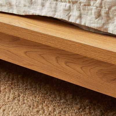 Queen Bed Base - Natural