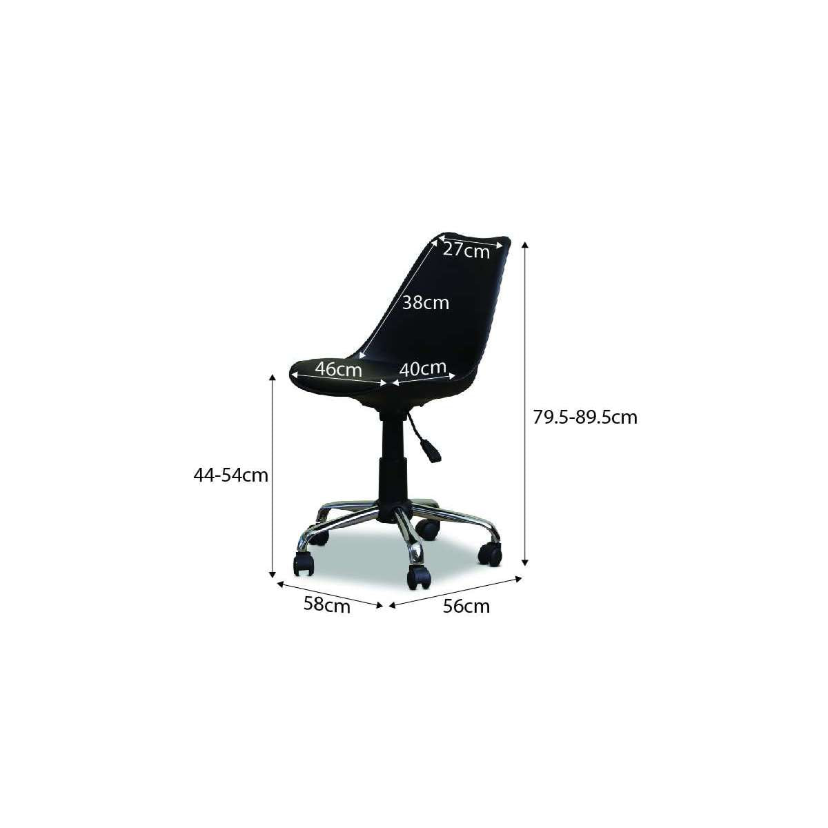 Barker Office Chair - Black