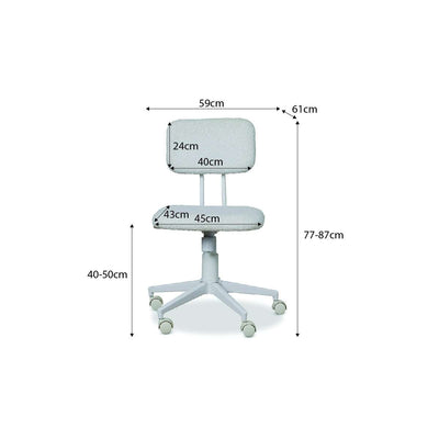 Bobby Office Chair - White