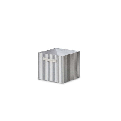 Hamptons Stripe Cube Basket