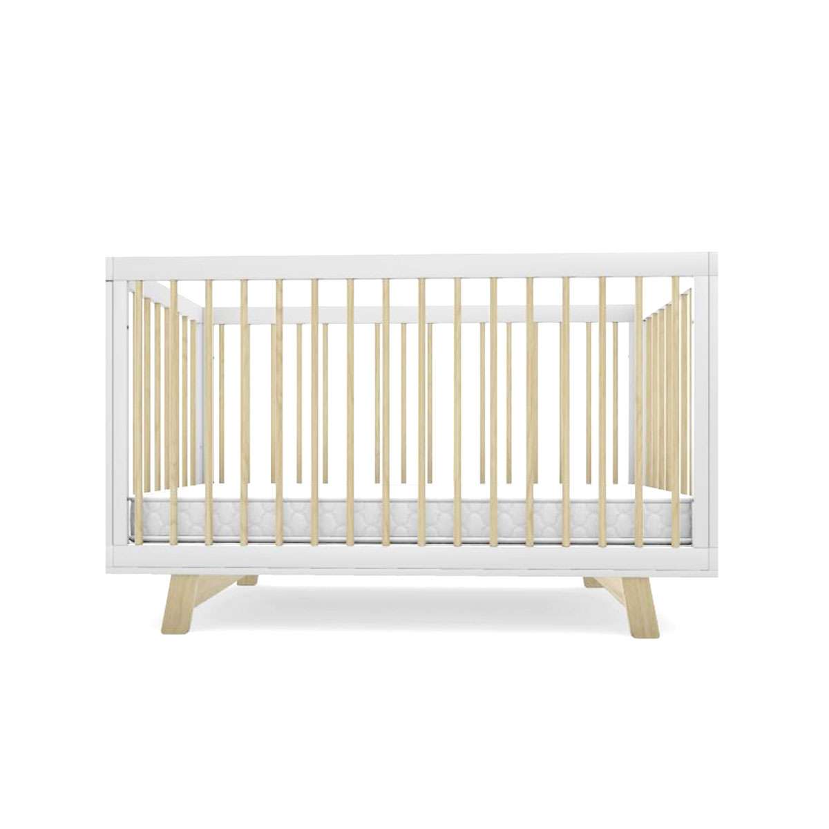 Aspen Classic Cot - White/Natural