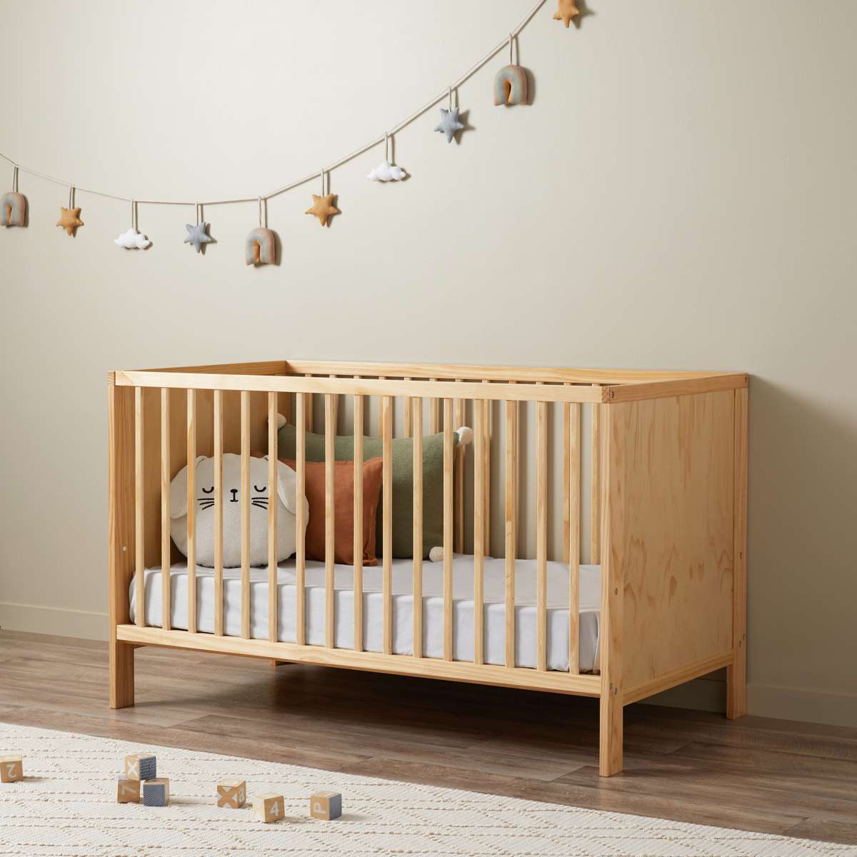 Aspiring Natural Three Piece Nursery Set