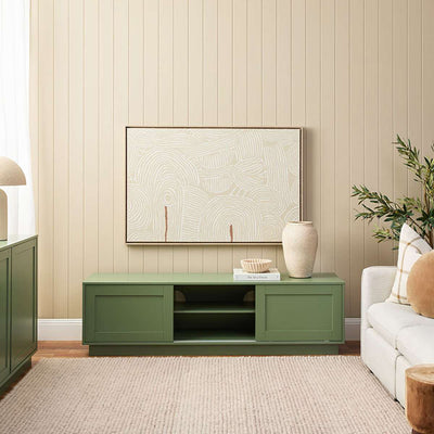 Eros Entertainment Unit - Sage Green