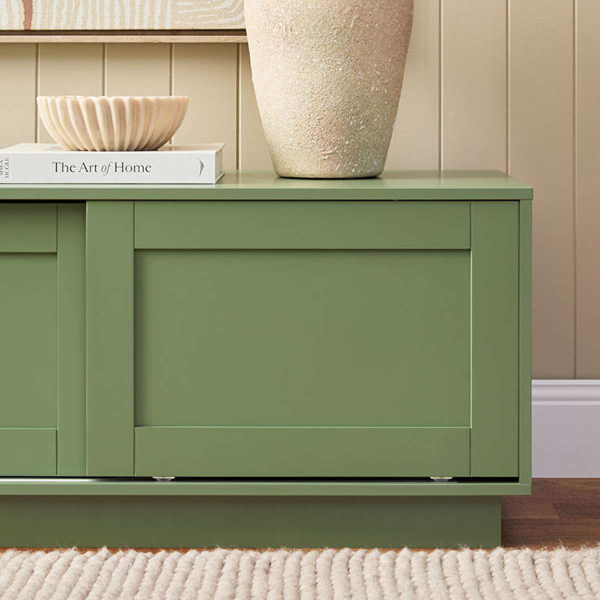 Eros Entertainment Unit - Sage Green