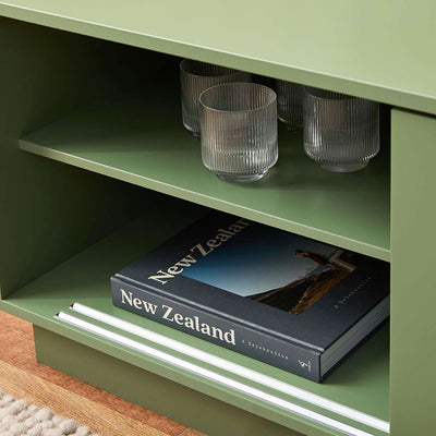 Eros Entertainment Unit - Sage Green