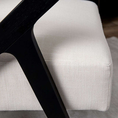Hector Occasional Chair - Black/Natural