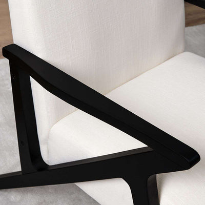 Hector Occasional Chair - Black/Natural